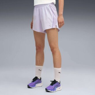 Pantalones cortos para correr Run Velocity para mujer de 5 pulgadas