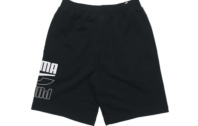 Pantalones cortos Rebel de 9 pulgadas «Negro y blanco»