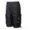 Pantalones cortos tejidos PUMA x Central Saint Martins «Negro y blanco»
