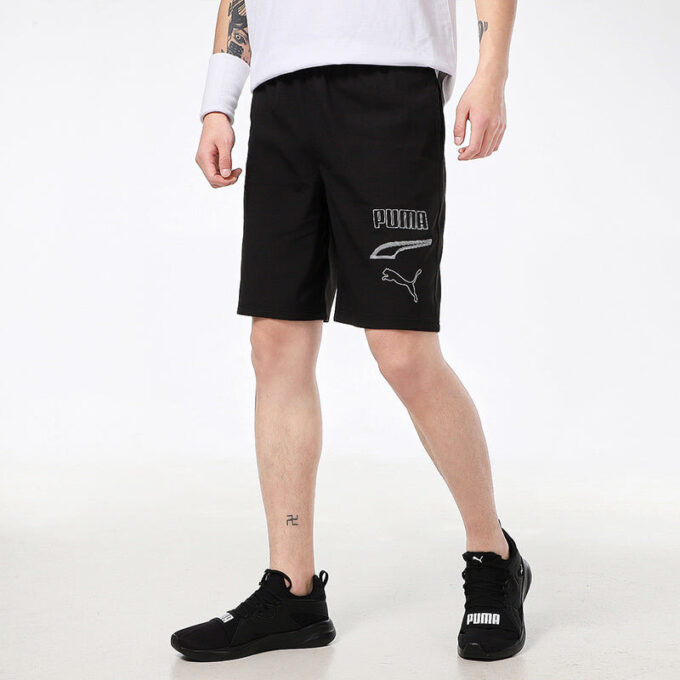 Pantalones cortos tejidos Rebal «Negro»