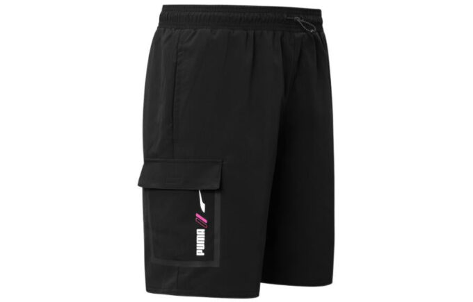 Pantalones cortos tejidos Rebel «Negro»