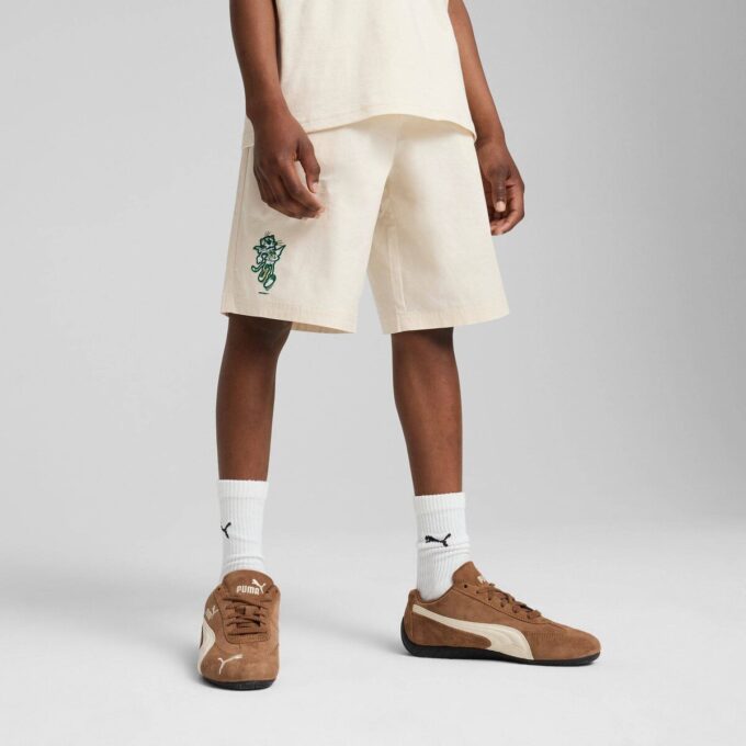 Pantalones cortos tejidos SUPER PUMA para niños grandes Pantalones cortos tejidos SUPER PUMA para niños grandes