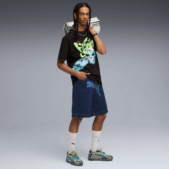 Pantalones cortos vaqueros para hombre A$AP ROCKY x PUMA