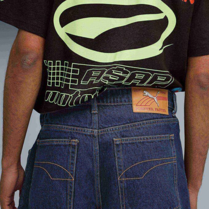 Pantalones cortos vaqueros para hombre A$AP ROCKY x PUMA