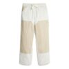 Pantalones de doble rodilla PUMA x Rhuigi «Blanco y beige»