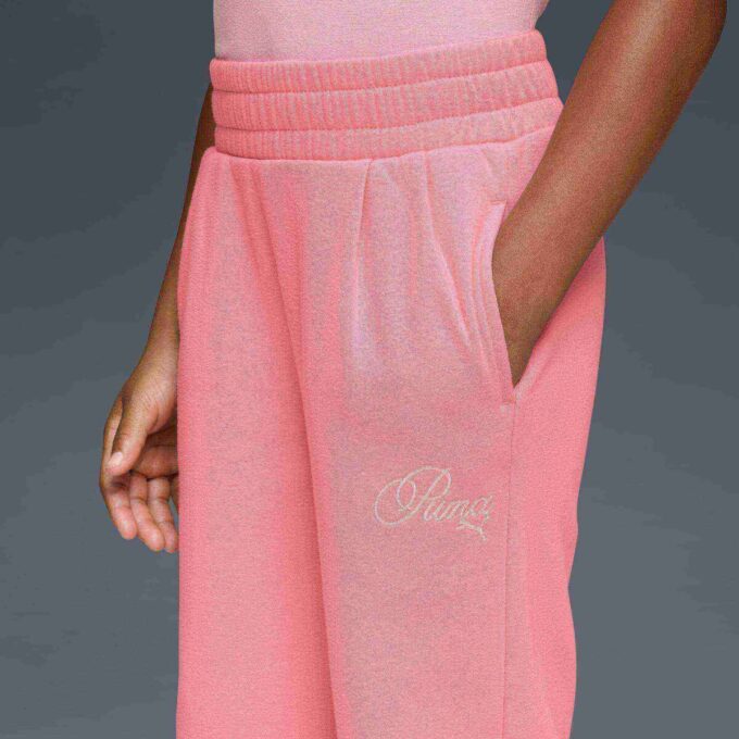 Pantalones de polar de pierna ancha para niños grandes de Bow Society Pantalones de polar de pierna ancha para niños grandes de Bow Society