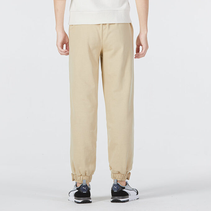 Pantalones de punto con etiqueta CC «Beige»