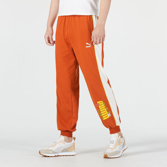 Pantalones de punto Ff «Naranja»