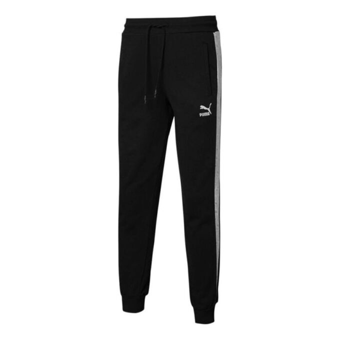 Pantalones de punto Paisley «negros»