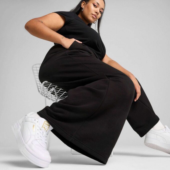 Pantalones deportivos anchos para mujer: básicos de armario Pantalones deportivos anchos para mujer: básicos de armario