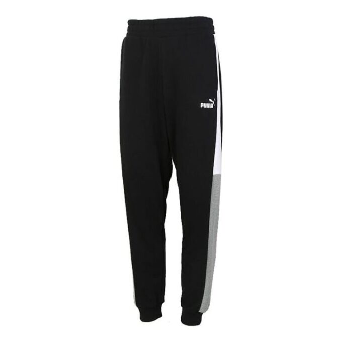 Pantalones deportivos Block «Negro Blanco Gris»