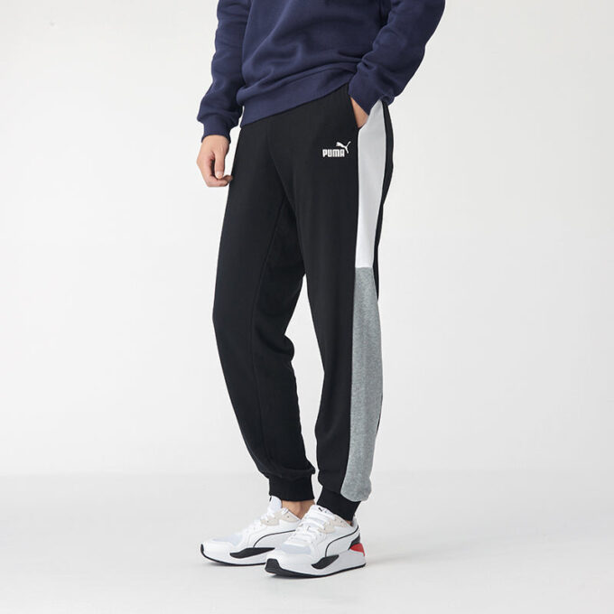 Pantalones deportivos Block «Negro Blanco Gris»