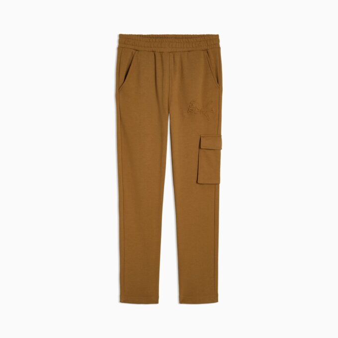 Pantalones deportivos cargo de polar con relieve Essentials para niños pequeños Pantalones deportivos cargo de polar con relieve Essentials para niños pequeños