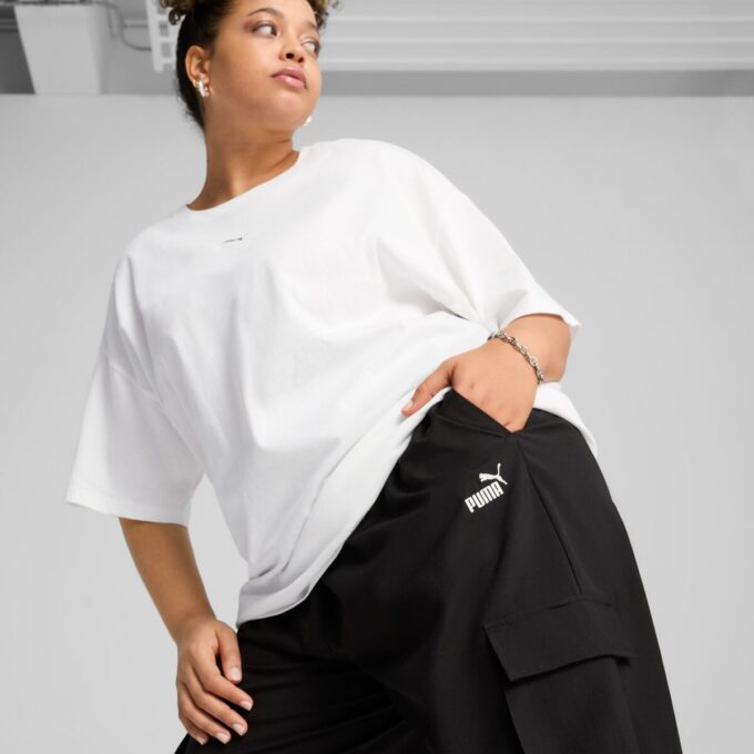 Pantalones deportivos cargo Essentials para mujer