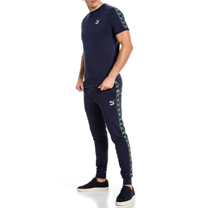 Pantalones deportivos con dibujo «Azul marino»