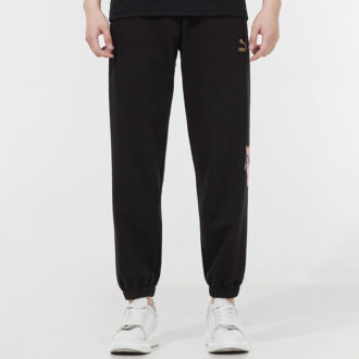 Pantalones deportivos con logotipo «Negro»