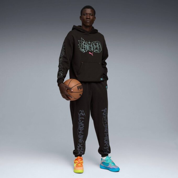 Pantalones deportivos de baloncesto para hombre PUMA x RICK AND MORTY