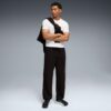 Pantalones deportivos de entrenamiento de felpa francesa con gráficos para hombre
