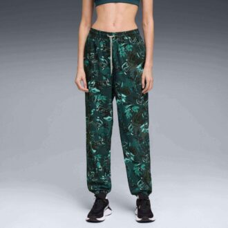 Pantalones deportivos de entrenamiento tejidos para mujer Green Terrains