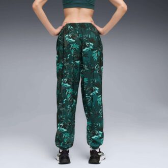 Pantalones deportivos de entrenamiento tejidos para mujer Green Terrains