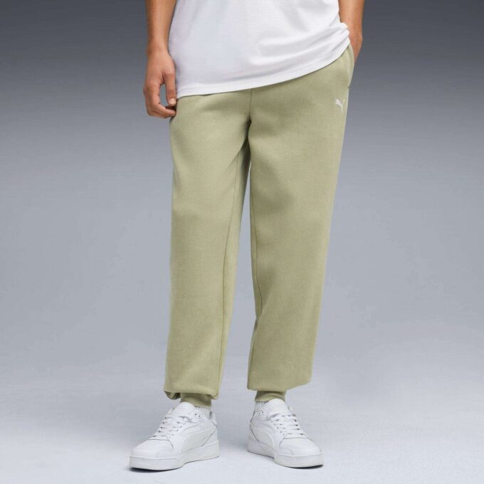 Pantalones deportivos de polar con lavado ácido para hombre de Elevated Essentials Pantalones deportivos de polar con lavado ácido para hombre de Elevated Essentials