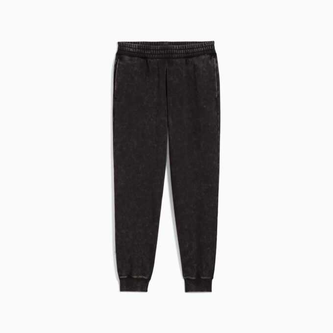 Pantalones deportivos de polar con lavado ácido para mujer de Elevated Essentials