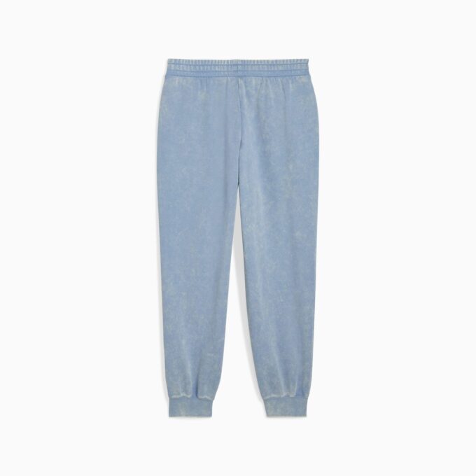 Pantalones deportivos de polar con lavado ácido para mujer de Elevated Essentials