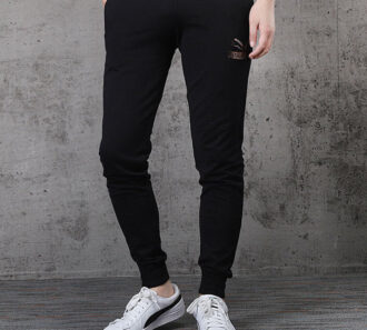 Pantalones deportivos de punto «Negro y blanco»