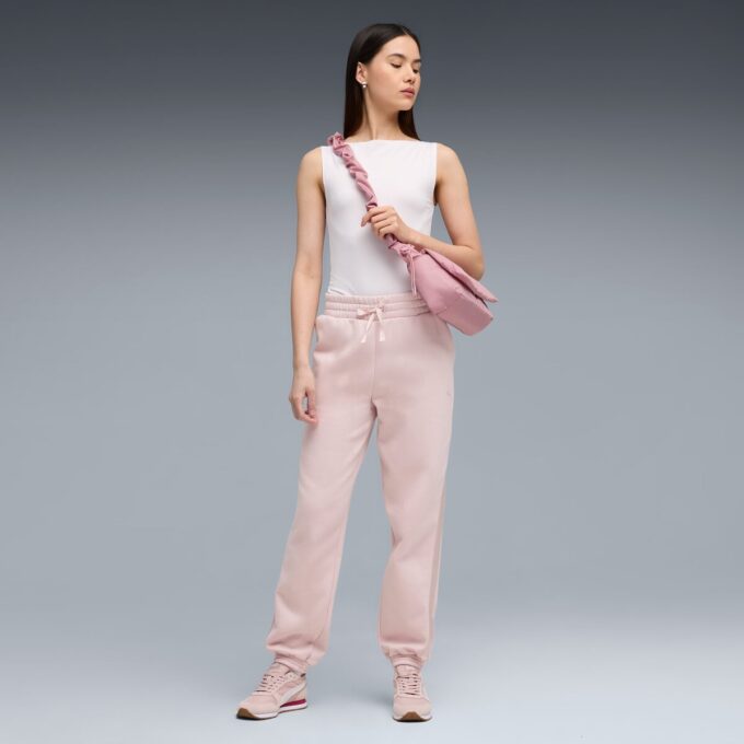 Pantalones deportivos Essentials Satin para mujer