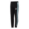 Pantalones deportivos icónicos T7 «Negro, Blanco y Azul»