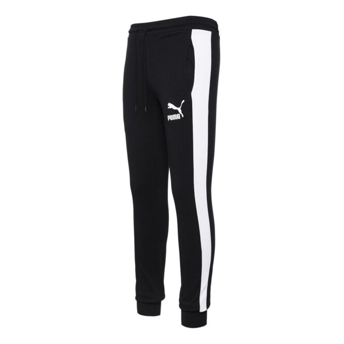 Pantalones deportivos icónicos T7 «Negro y blanco»