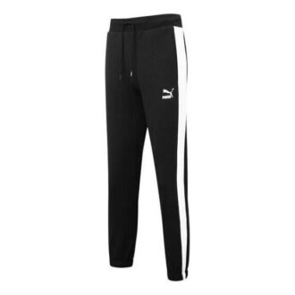 Pantalones deportivos icónicos T7 «Negro y blanco»