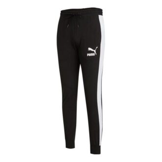Pantalones deportivos icónicos T7 «Negro y blanco»