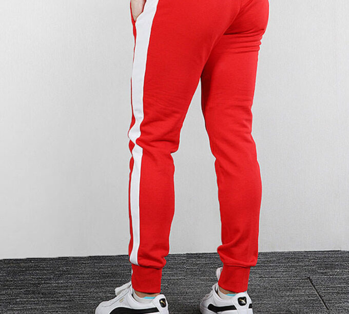 Pantalones deportivos icónicos T7 «Rojo y blanco»