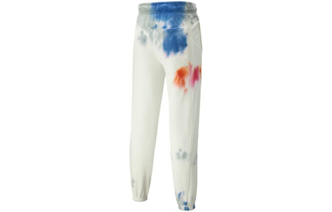 Pantalones deportivos MMQ Tie Dye «Blancos»