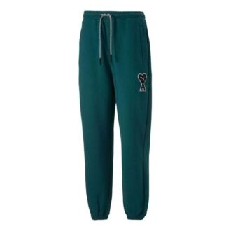 Pantalones deportivos PUMA x Ami «Verde»