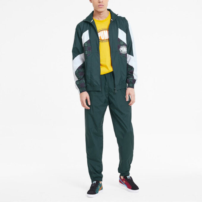 Pantalones deportivos PUMA x The Hundreds «Verde y blanco»