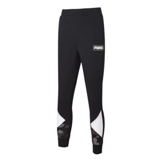 Pantalones deportivos Rebel Camo AOP «Negro»