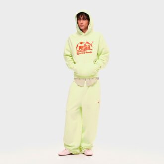 Pantalones deportivos rectos de polar PUMA x MADHAPPY