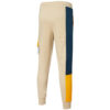 Pantalones deportivos retro «Beige, negro y naranja»