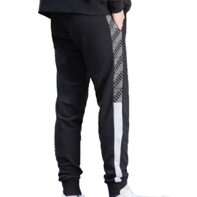 Pantalones deportivos T7 AOP TR «Negro y blanco»