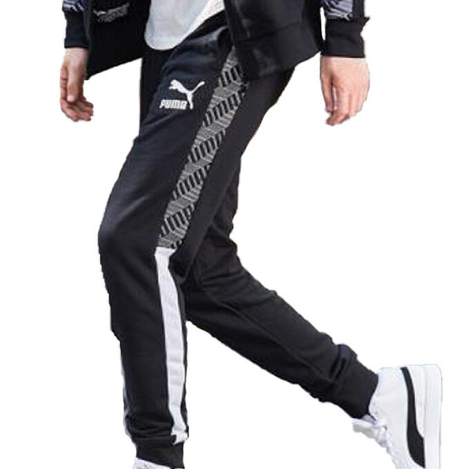 Pantalones deportivos T7 AOP TR «Negro y blanco»