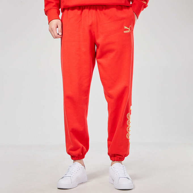 Pantalones deportivos YOTOX «Rojo y blanco»