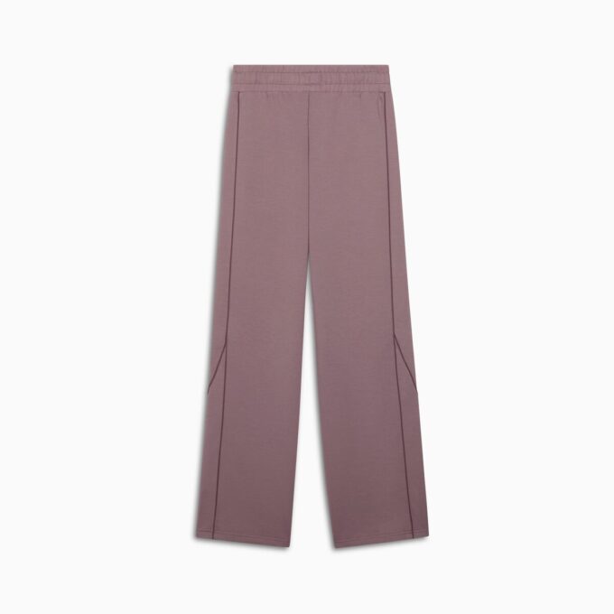 Pantalones rectos con estampado animal Essentials para mujer