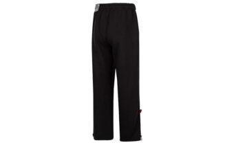 Pantalones rectos con insignia del equipo «Negro»