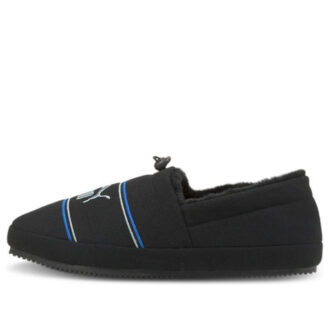 Pantuflas de jersey Tuff Mocc «Negro Azul Glacial»