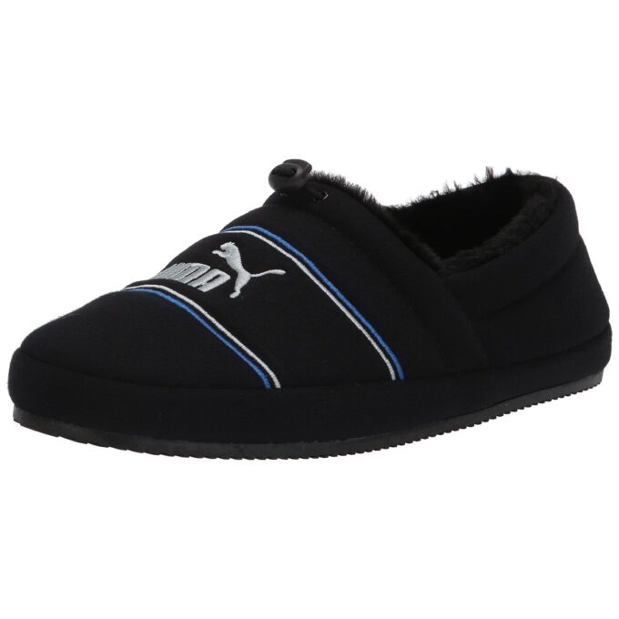 Pantuflas de jersey Tuff Mocc «Negro Azul Glacial»
