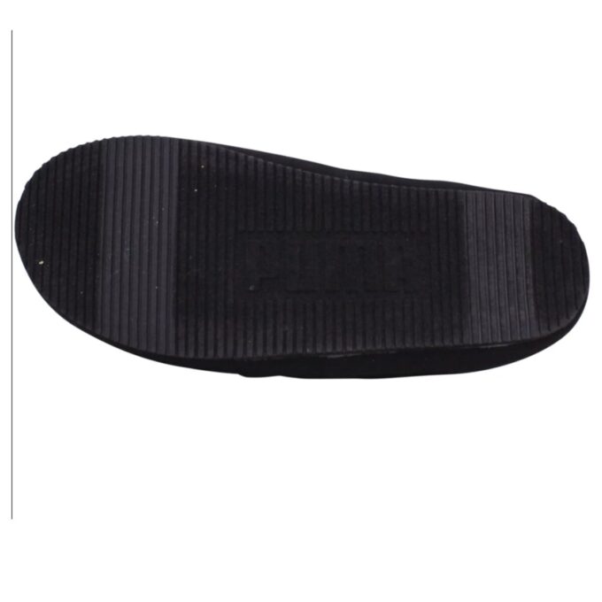 Pantuflas de jersey Tuff Mocc «Negro Azul Glacial»