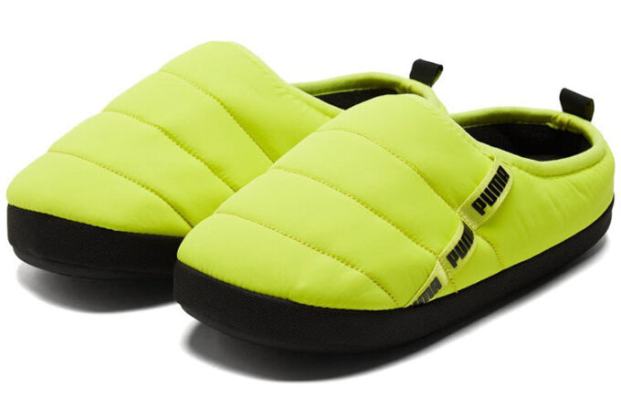 Pantuflas Scuff «Amarillo Fluo»