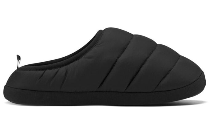Pantuflas Scuff «Negro Blanco»